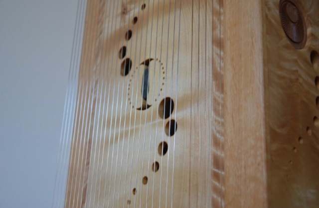 Bildausschnitt eines Monochords. | Foto: privat