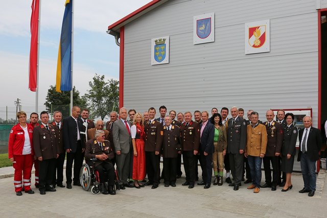 Eröffnung Feuerwehrhaus Rutzendorf