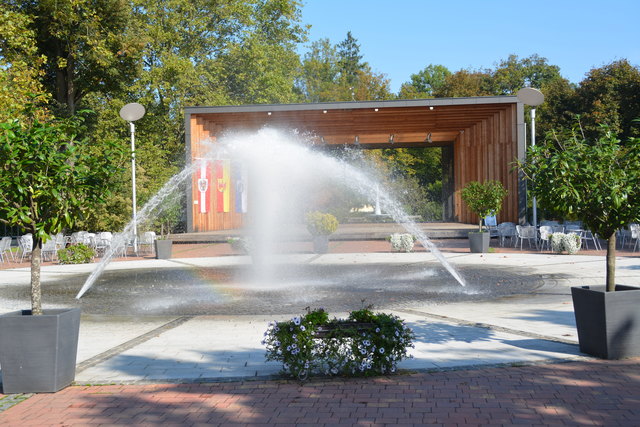 Der Joseph Haydn Platz ist ein wichtiger Treffpunkt und Veranstaltungsort