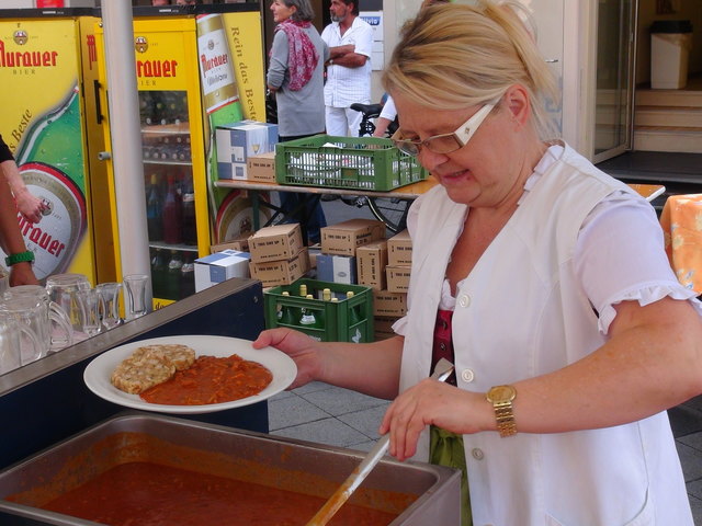 "Kulinarik & Wein" bot auch Herta Lösch-Kriegl (re.) vom Café Restaurant Hert aus Kaindorf an der Sulm.