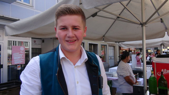 Familie Stolletz vom Stadtwirt Stolletz war mit dabei bei "Kulinarik & Wein".