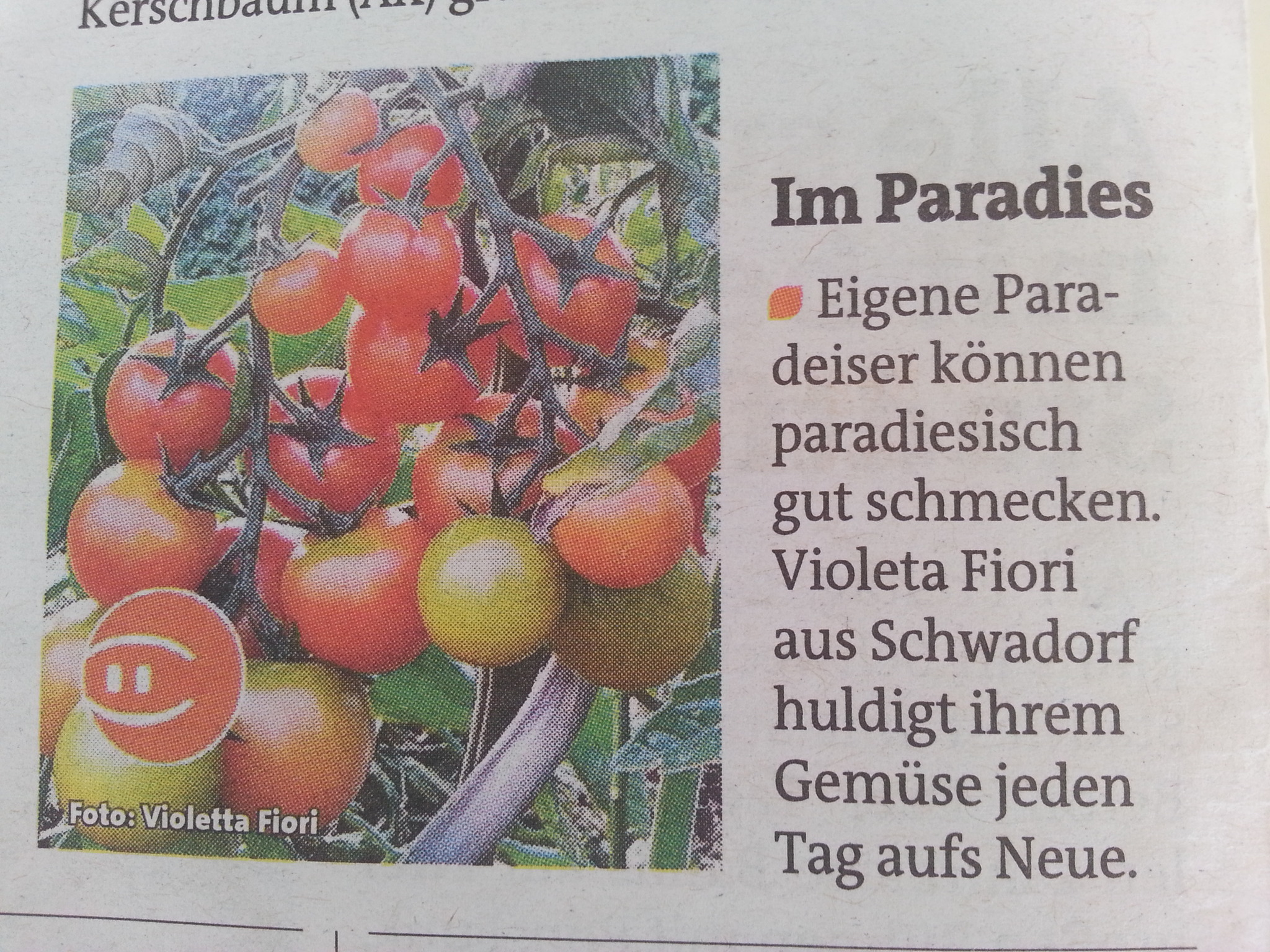 Liebe Redaktion, herzlichen Dank für die Veröffentlichung meiner ...