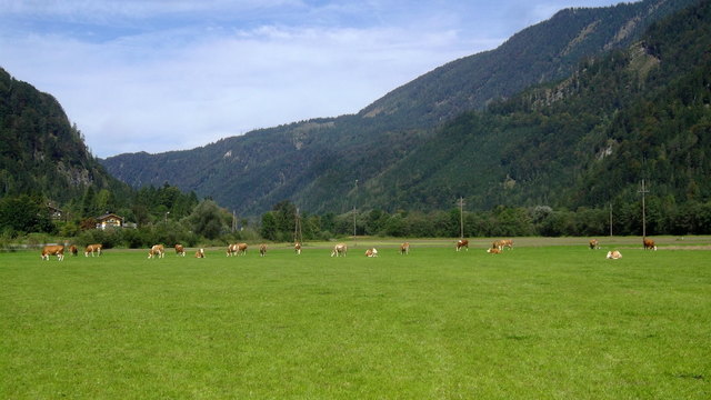 Hagertal zwischen Kirchdorf und Kössen