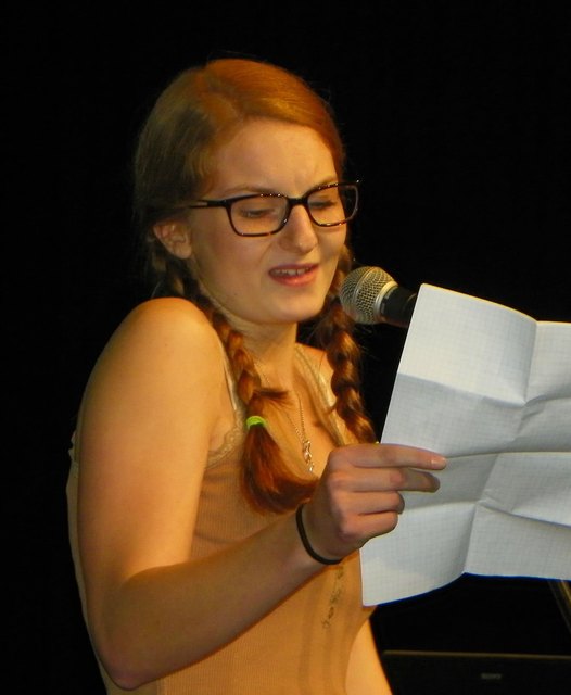 Die Leobenerin Teresa Griesebner ist bei den „Poetry-Slam-Landesmeisterschaften am Start. | Foto: KK