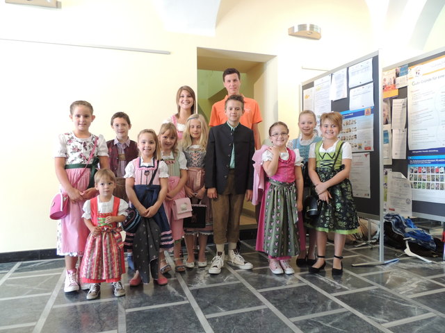 Großartig waren die Kinder bei der Modenschau.