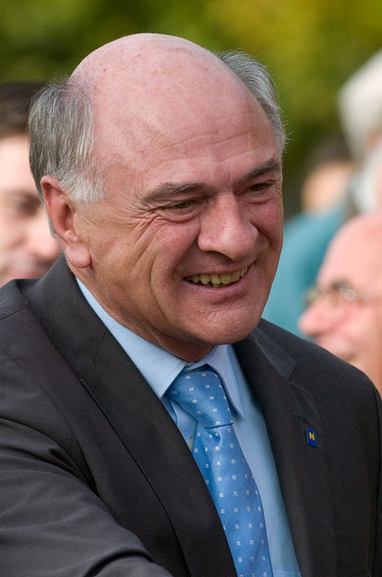 Unterstützt Tatort-Produktion: Landeshauptmann Erwin Pröll. | Foto: Wikipedia/Karner