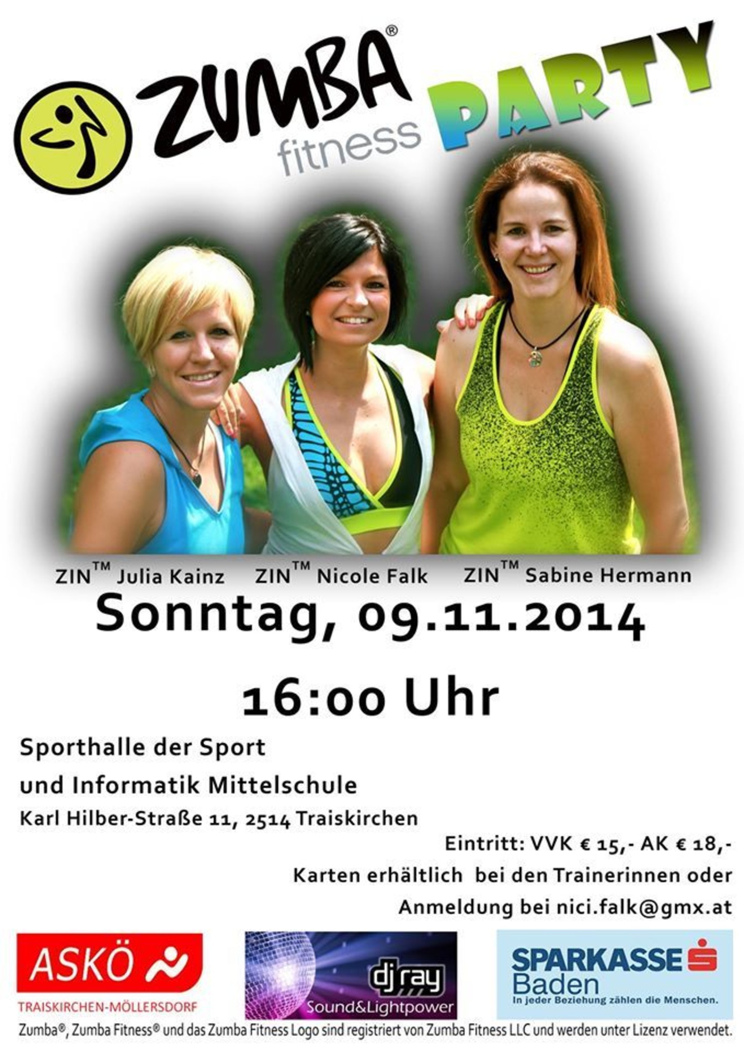 ZUMBA® fitness PARTY Baden
