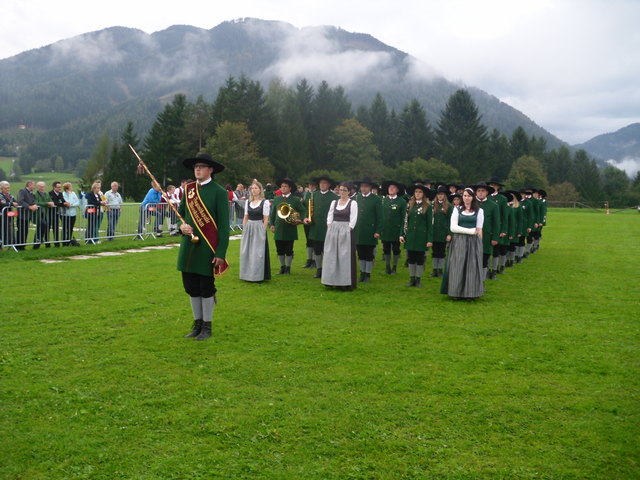 Die Jugendkapelle Mooskirchen feierte auch in Turnau in der höchsten Marschwertung E einen großen Erfolg.