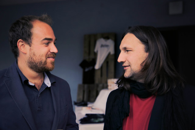 Produzent Oliver Haas (r.) und Regisseur Stefan Müller arbeiten mittlerweile seit sieben Jahren zusammen.