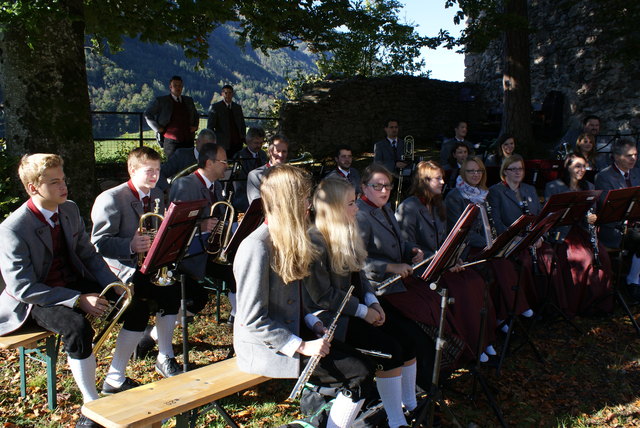 Die Musikkapelle Losenstein spielte auf. | Foto: Thöne