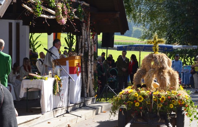 Nur alle vier Jahre wird am Millstätter Berg Erntedank gefeiert