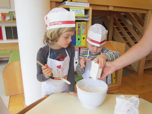 Kochen und Backen im Kindergarten - Rohrbach