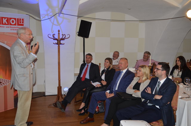 Wirtschaftsexperte Bernd Marin war Gastreferent beim Branchentag