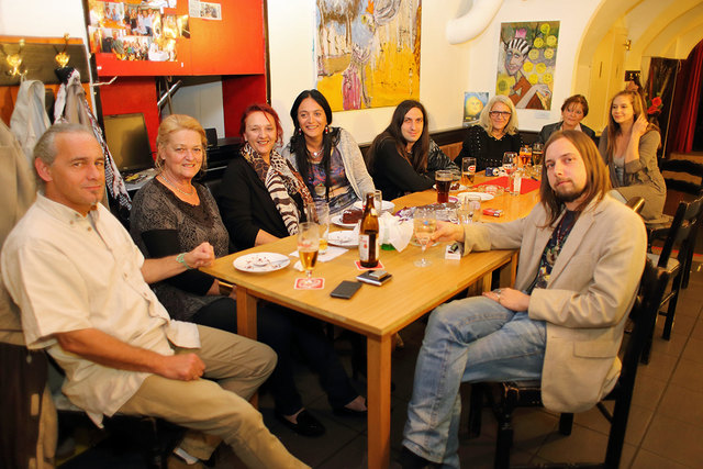 Christian Zablatnik, Anni Lassnig, Brigitte Sandrisser, Johanna Kaiser-Olschnegger, Christian & Margit Arz, Helga Fanzott, Gina, Martin Del Cardinale