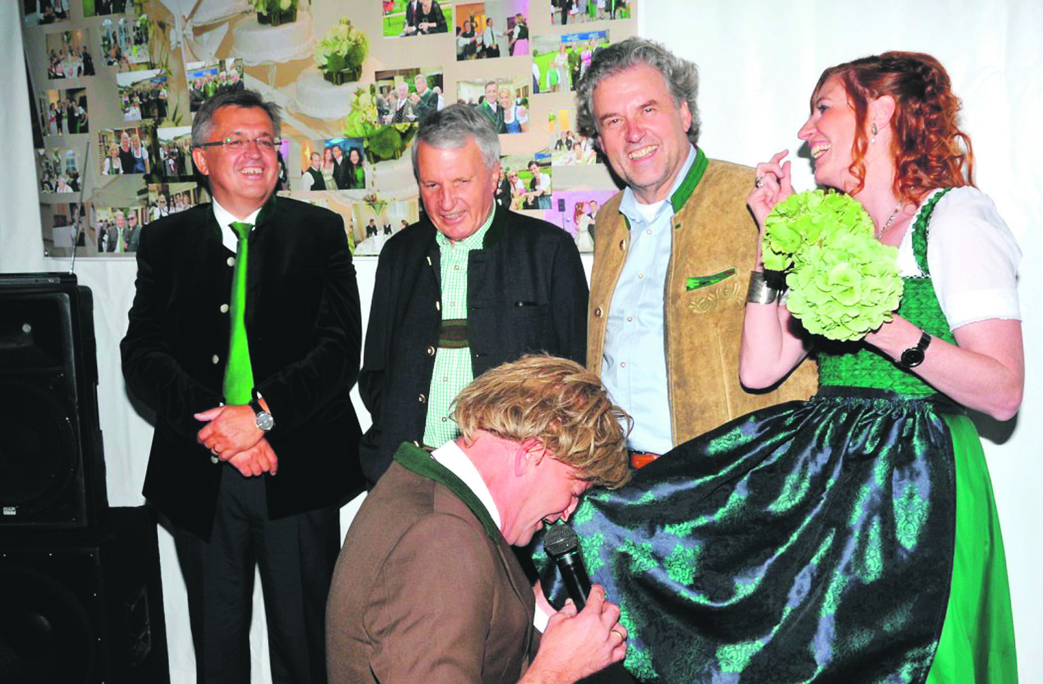 Fritz & Claudia luden zur Party Murau