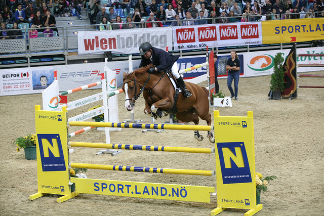 Hugo SImon und CT auf dem Weg zu ihrem Grand Prix Sieg!! | Foto: Krisztian Buthi