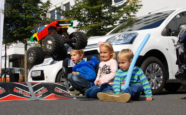 E-Fahrzeuge für Jung und Alt: Kinder machten am Schauplatz Mobilität bei den elektrischen Modellautos große Augen | Foto: ÖAMTC