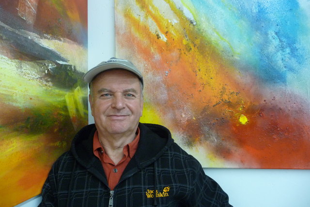 Künstler Gottfried Rogner, Dietach bei Steyr. | Foto: Privat