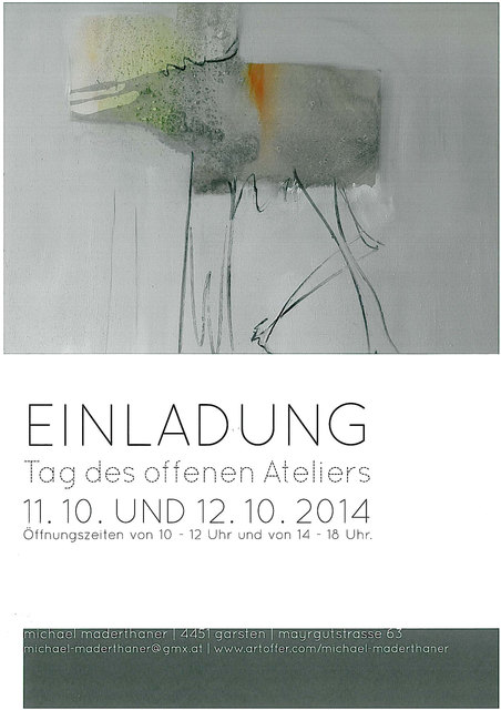 Michael Maderthaner lädt in sein Atelier nach Garsten ein. | Foto: Privat