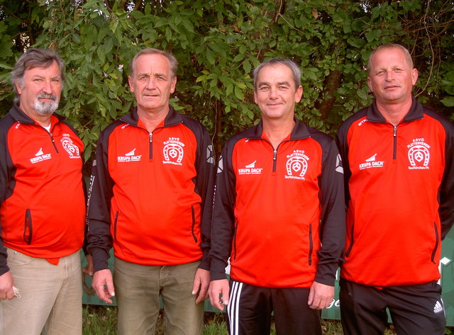 Bezirksmeister 2014 Schauer Karl, Indinger Johann, Dorfner Christian und Bernauer Wilhelm