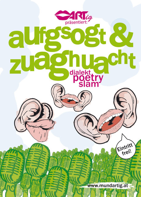 bei "aufgsogt  zuaghuacht" wird das Publikum zur Jury | Foto: Micka Messino