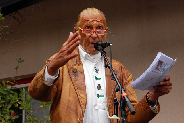 Slammaster Günther "Tschif" Windisch wurde heuer mit dem Kulturpreis der Stadt Leoben ausgezeichnet