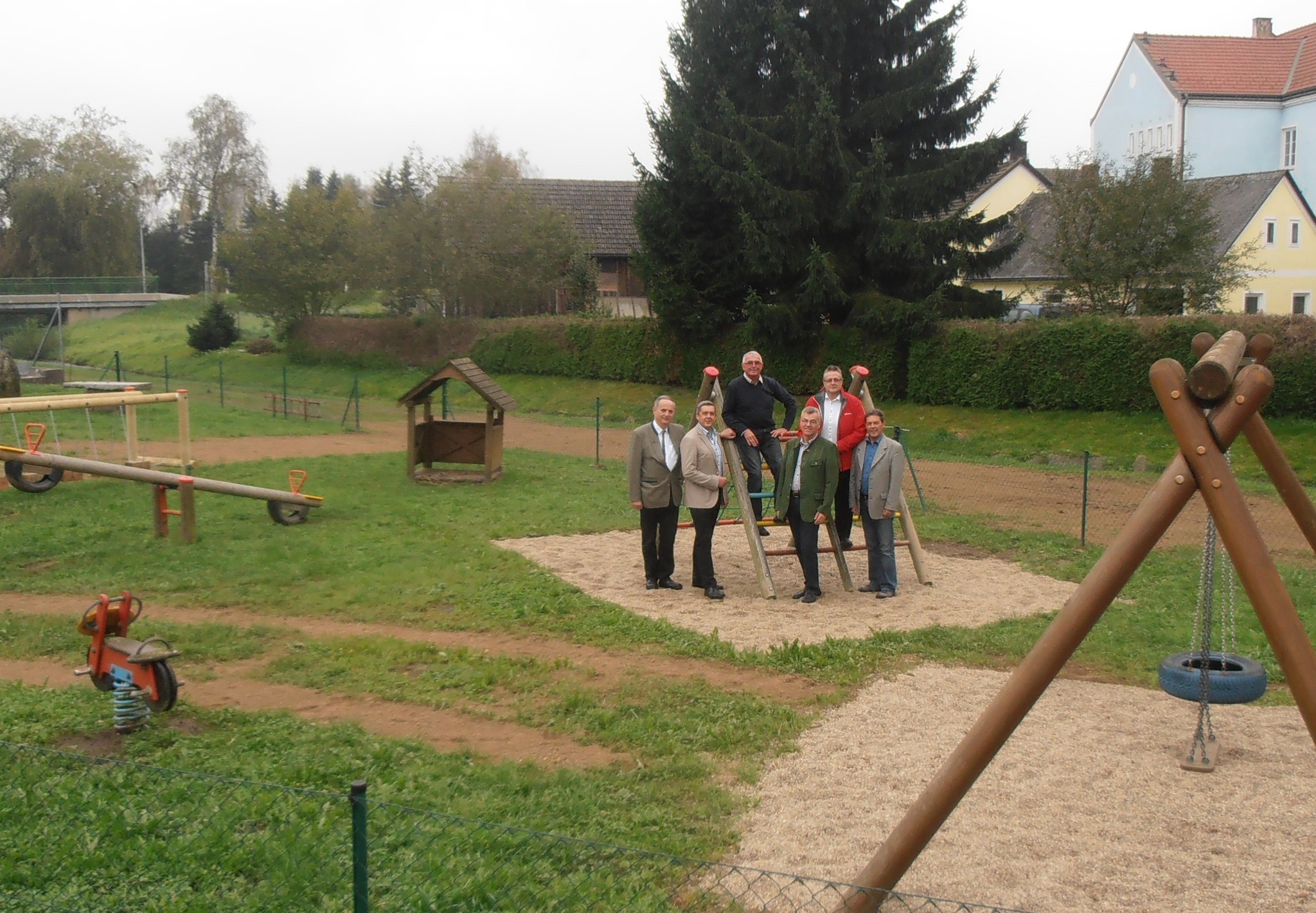 Schrems: Die Spielgeräte der ehemaligen Kindergärten kamen auf