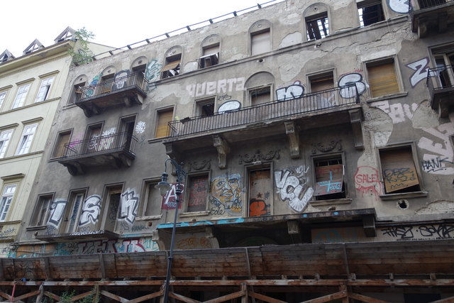 Abbruchhaus im jüd. Viertel