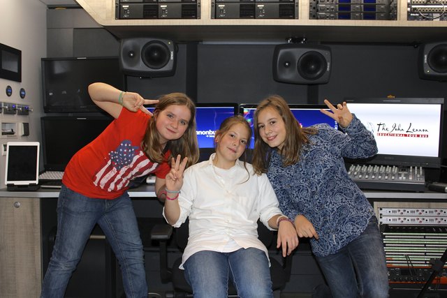 Mirjam, Kati und Mia (v.li.n.re.) sind begeistert: "Würden wir morgen gleich wieder machen!"