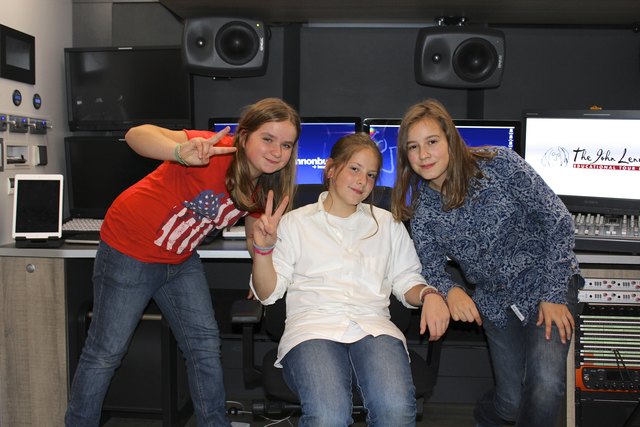 Mirjam, Kati und Mia (v.li.n.re.) sind begeistert: "Würden wir morgen gleich wieder machen!"