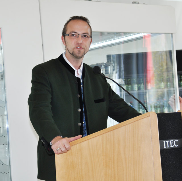 Bgm. Klaus Baumschlager sprach über die zahlreichen Auszeichnungen der AHT.