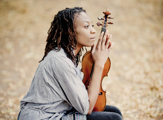 Die afro-amerikanische Violinistin Tai Murray. | Foto: Privat
