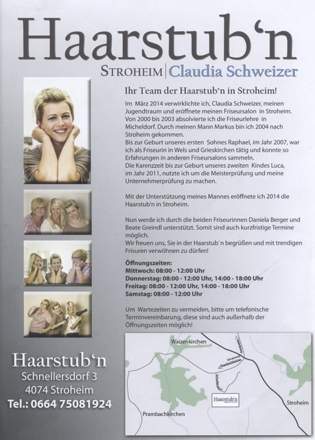Ihr Team der Haarstubn'n in Stroheim!