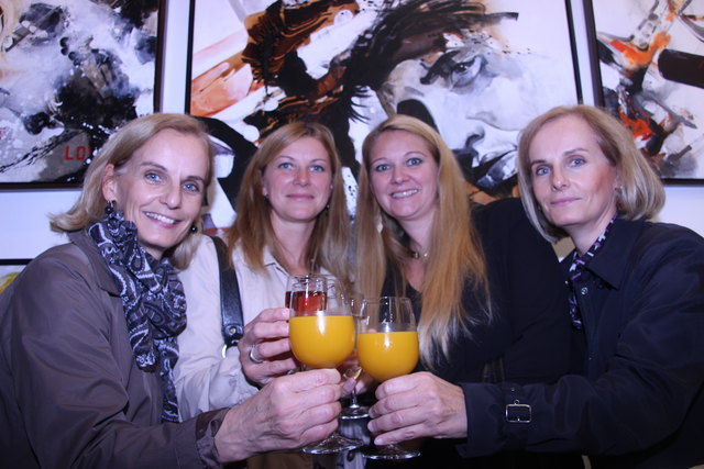Freunde: Sabine Angerer, Andrea Abfalterer, Cornelia Kranebitter-Vogelsberger und Bettina Draxl-Angerer