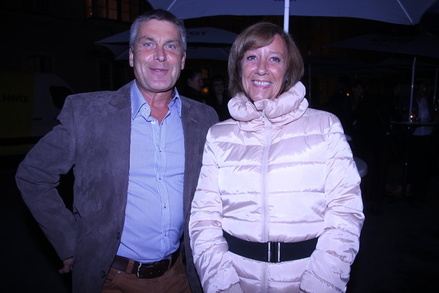 Kamen zur Vernissage: Wilfried und Brigitte Praxmarer
