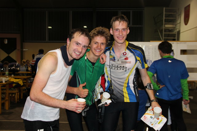 Thomas Polster, Matthias Gröll und Jakob Pauser