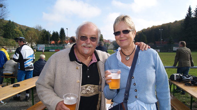 Treue Gäste sind Vibeke und Leopold Schober.