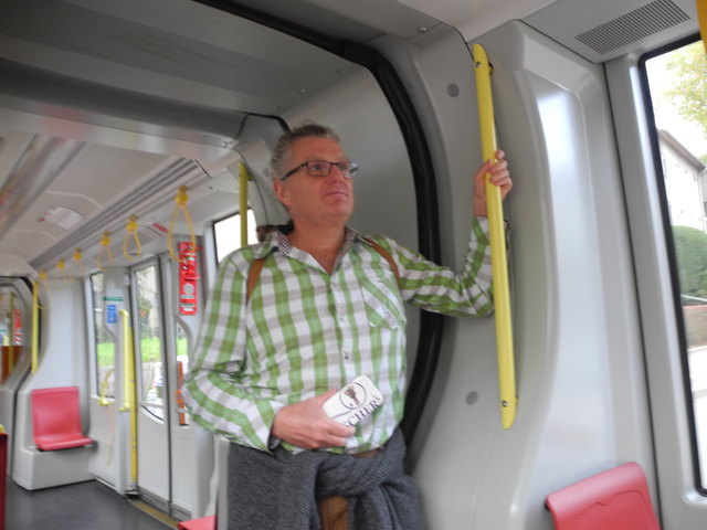 Zurück geht es mit der Straßenbahn und 35A nach Neustift am Walde