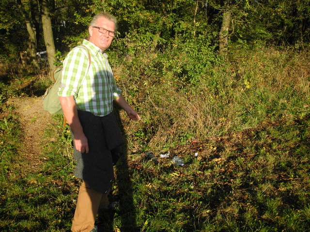 Müll wohin das Auge sieht, leider gehört der nicht ins Bild der Naherholung