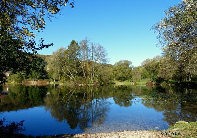 Teich in Neuhaus an der Triesting Baden