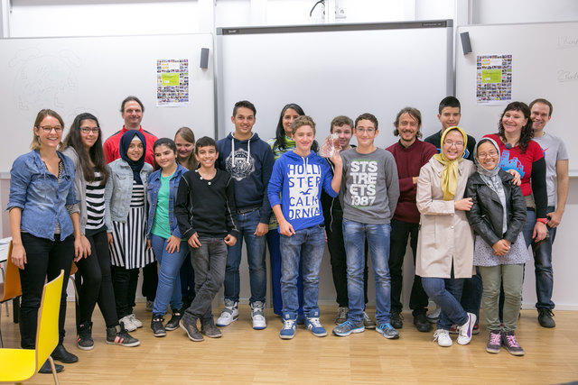 Planspiel zum Thema "Nachhaltig Wirtschaften" durch das RCE Vienna mit Unterstützung der GB*2  für Schülerinnen der ONWM Max-Winterplatz 2 | Foto: RCE Vienna am WU Campus