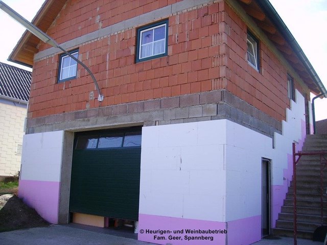 Ein Heurigenlokal entsteht