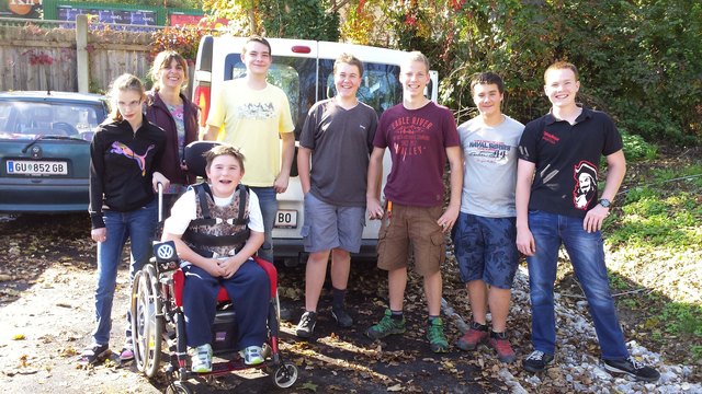 Herzliche Begegnungen zwischen den Schülern des Grabnerhofes und der Einrichtung Mosaik. | Foto: KK