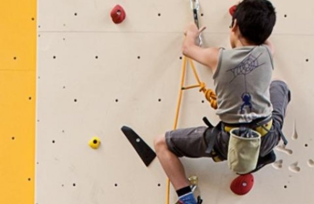 Das Klettern in der neu errichteten Kletterhalle Marswiese macht hier so richtig Spaß. | Foto: www.sunny.at/f/kletterhalle-marswiese-at