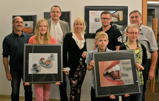 Josef Sieberer, Sarah und Johannes Franke, LA Barbara Schwaighofer, Daniel Franke, Peter Hautz, Johanna Moritz und Karl Dirnhofer (v. l.). | Foto: kufpic