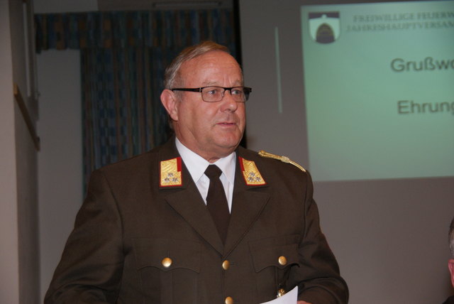 Neuer Bezirksfeuerwehrinspektor: Othmar Weiskopf scheidet aus Altersgründen Ende Oktober aus.