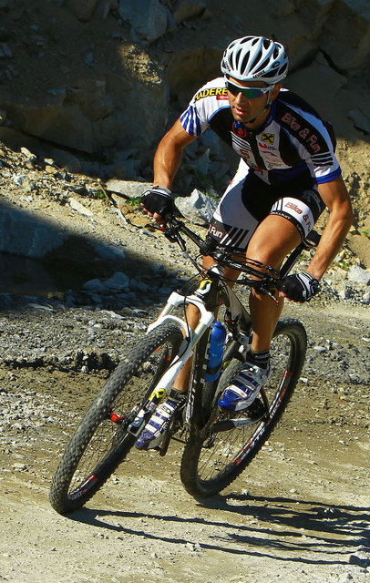 „Beim Zielsprint sollst du Ruhe bewahren und nicht zu früh antreten. Wichtig ist die Fähigkeit,  kurze Zeit 120% zu geben