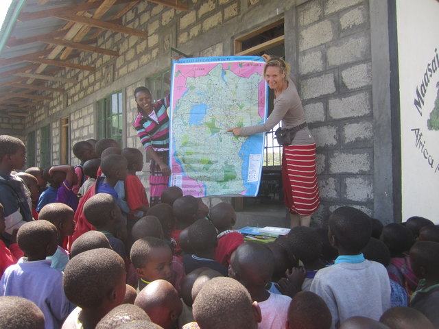 Die Kinder lernen begeistert mit | Foto: KK