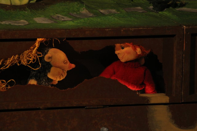 Fritzis Abenteuer im Gemüsegarten Figurentheater mit Josefine Merkatz