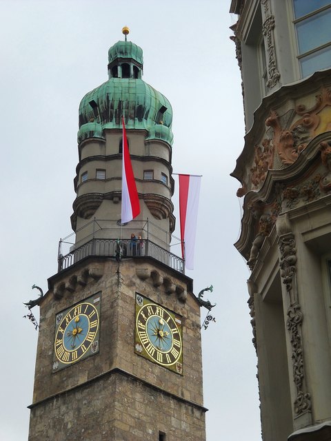 Der Stadtturm.